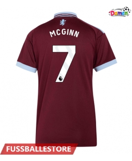 Günstige Aston Villa John McGinn #7 Heimtrikot Damen 2026-27 Kurzarm
